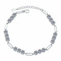 Pangama Dazzling Cluster Moissanite Bracelet