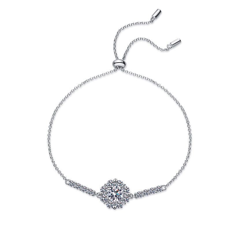 Pangama Halo Glow Moissanite Bracelet