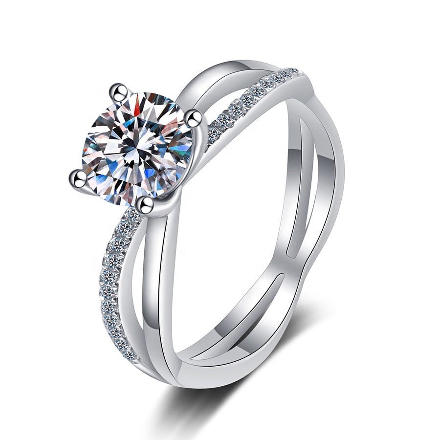 Pangama Infinite Grace Moissanite Ring
