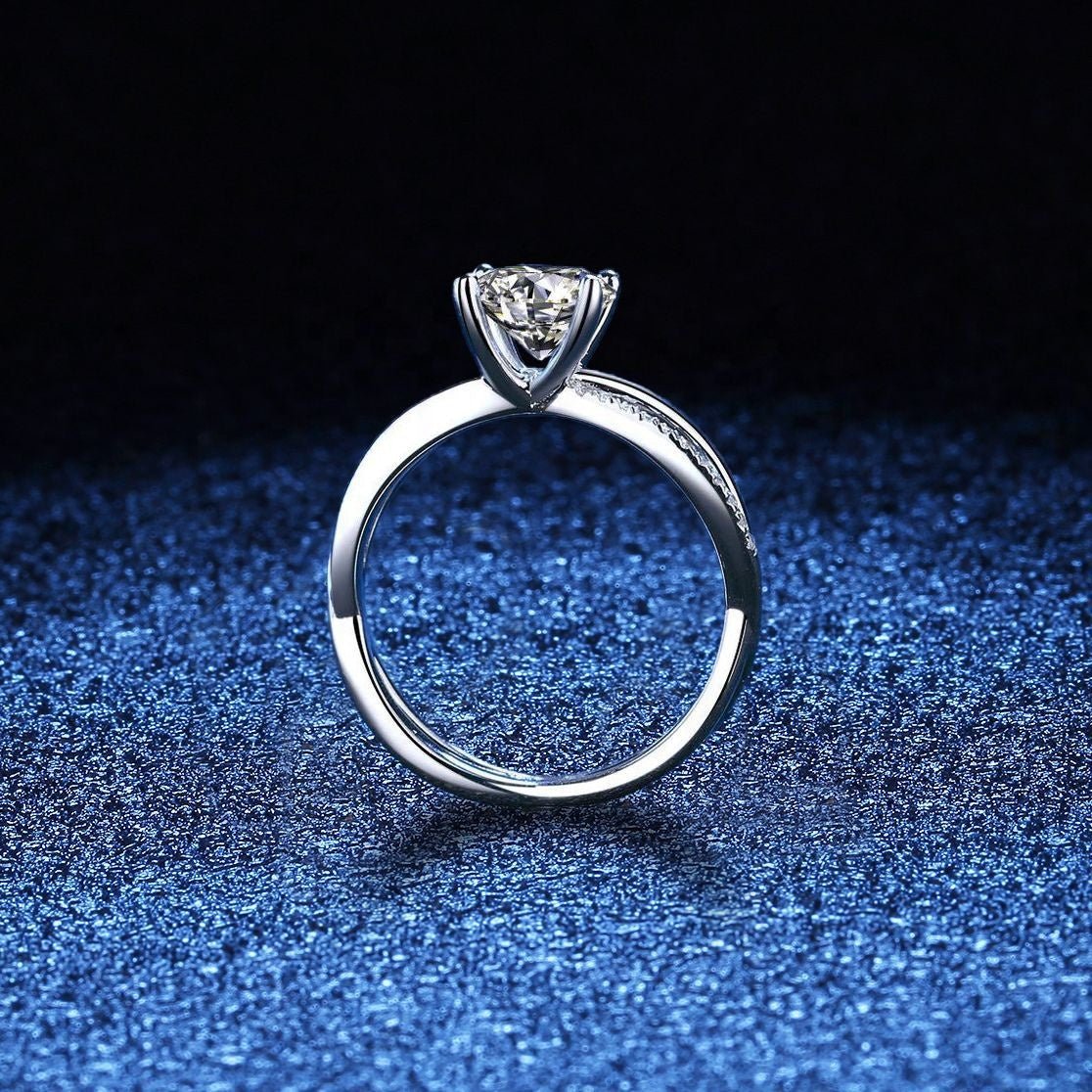 Pangama Infinite Grace Moissanite Ring
