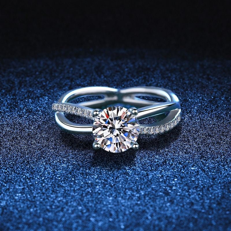 Pangama Infinite Grace Moissanite Ring
