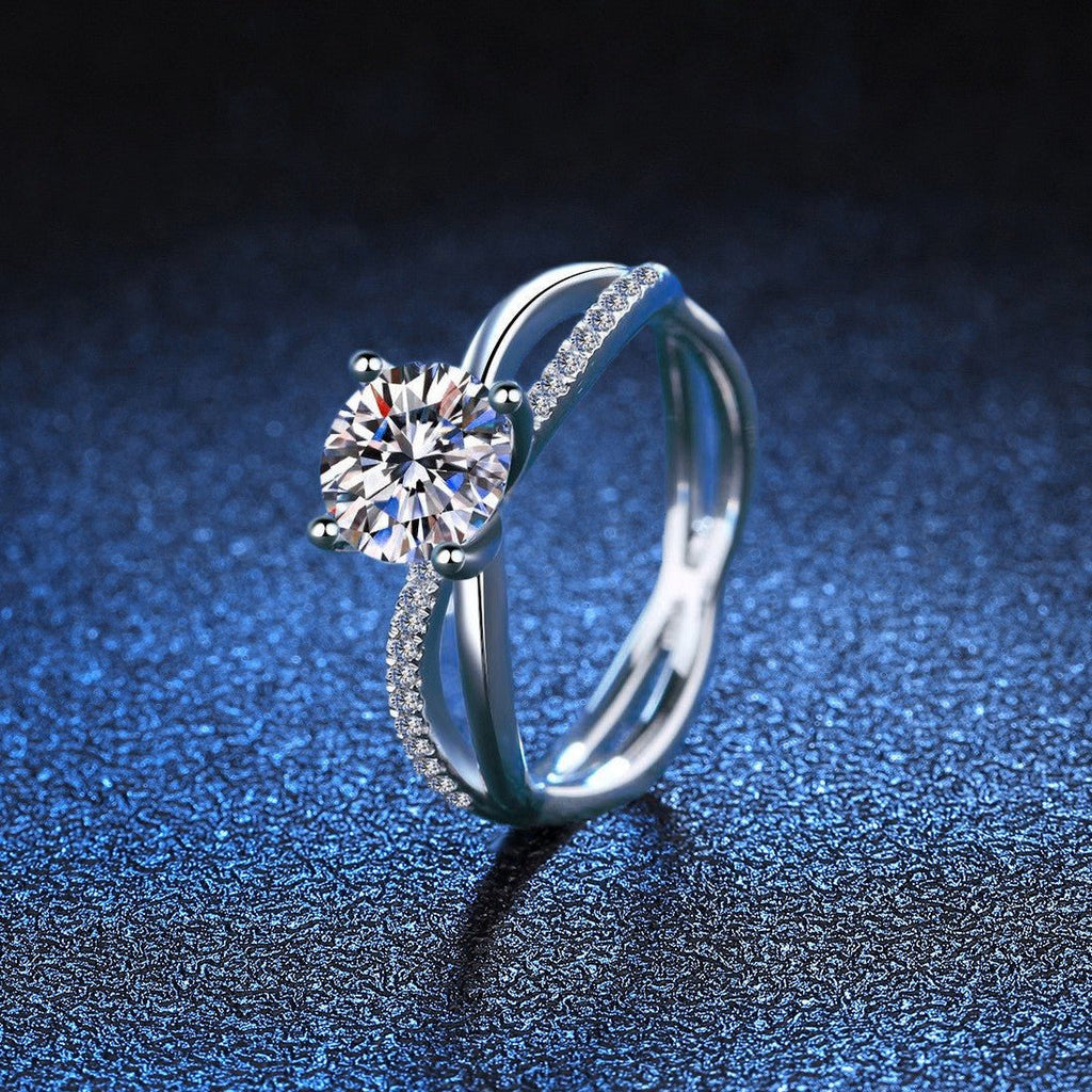 Pangama Infinite Grace Moissanite Ring