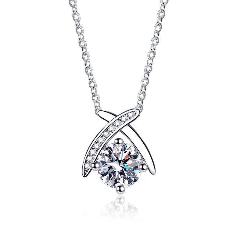 Pangama Infinite Shine Moissanite Necklace