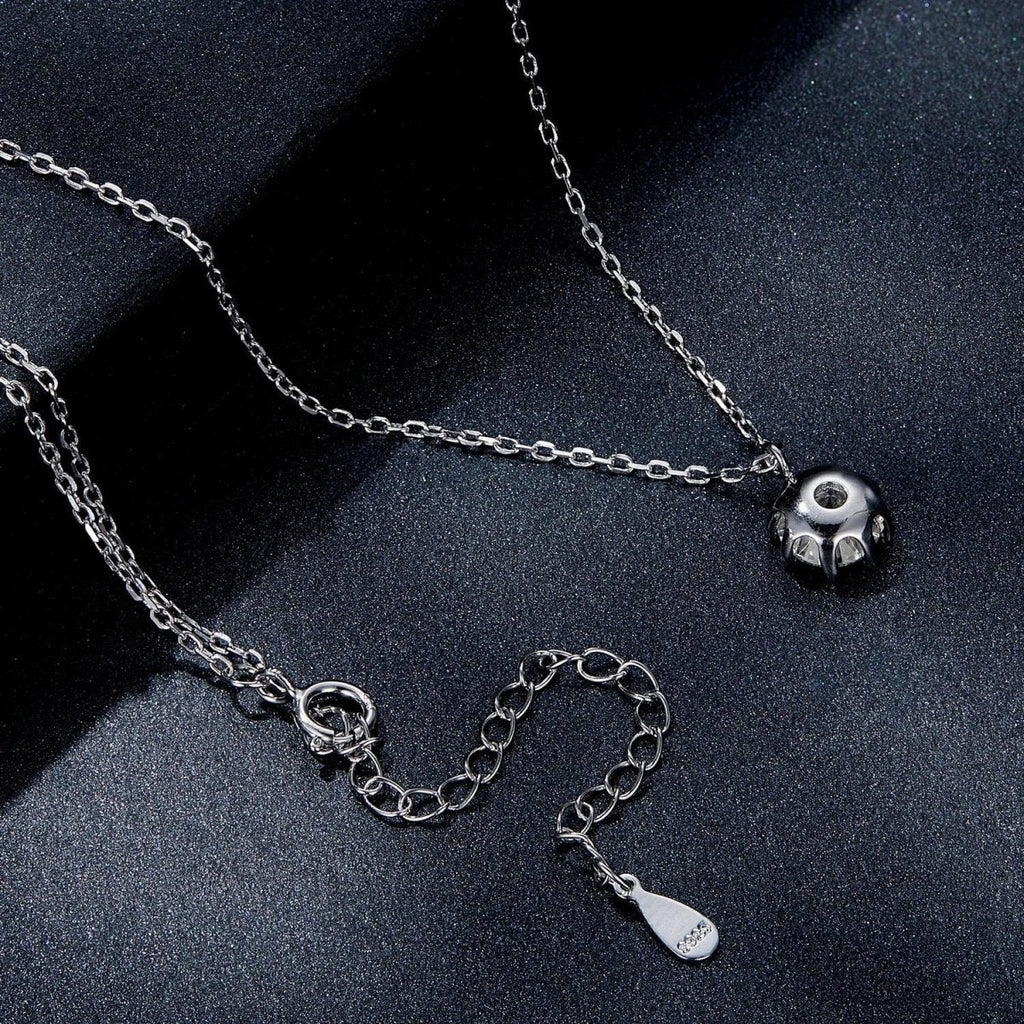 Pangama Moissanite Solitaire Necklace