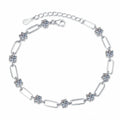 Pangama Radiant Link Moissanite Bracelet