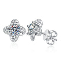 Pangama Starlight Bloom Moissanite Stud Earrings