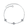 Pangama Triple Bloom Moissanite Bracelet