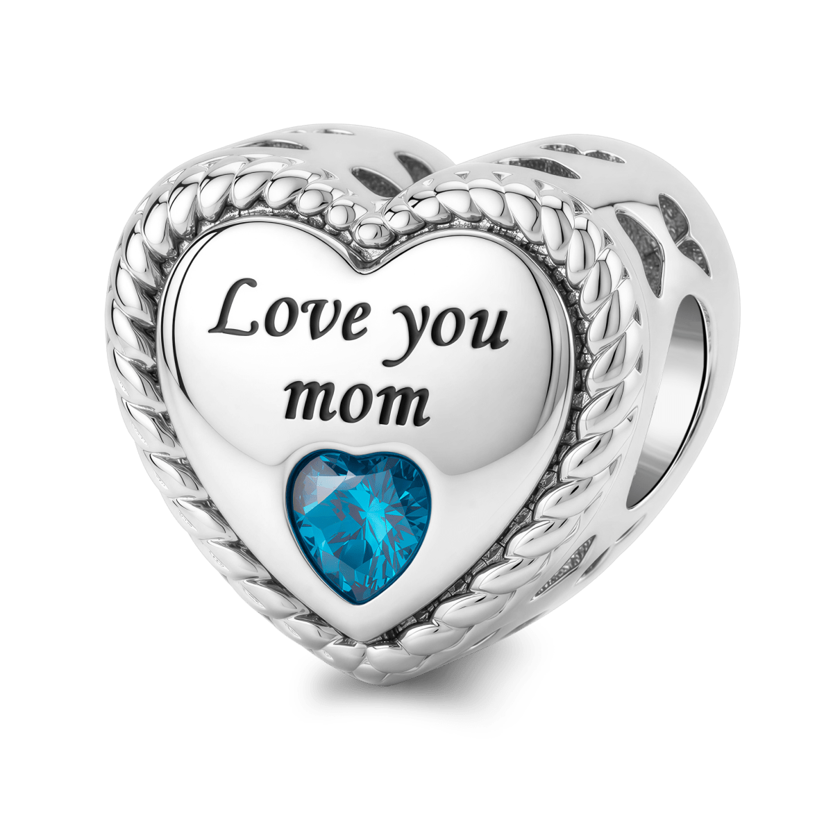 Personalized Photo & Engraved Heart Charm