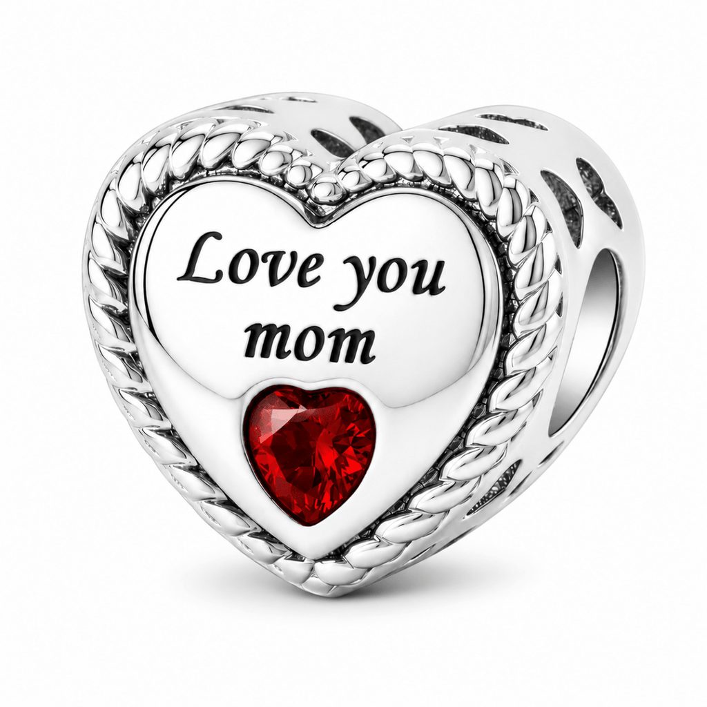 Personalized Photo & Engraved Heart Charm