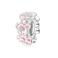 Pink Blooming Flower Charm