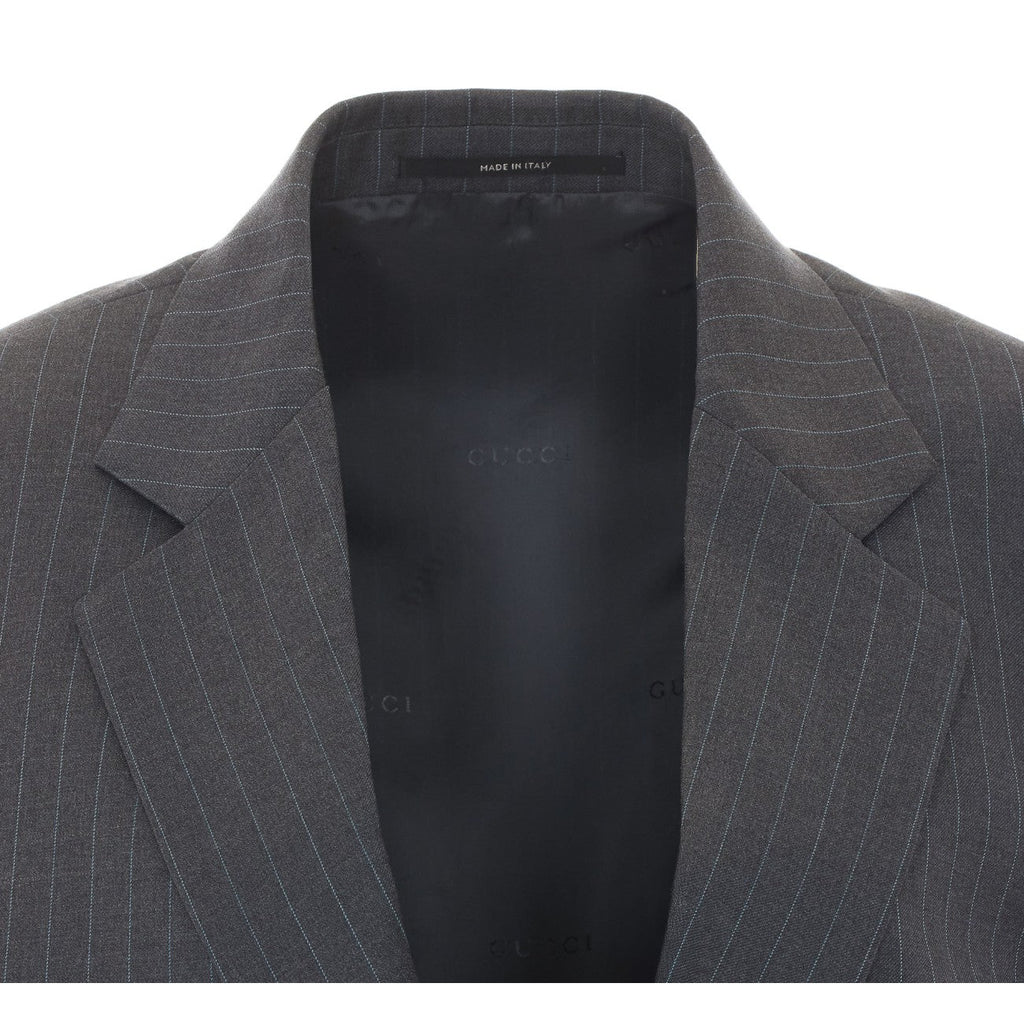 Gucci Women Pinstripe Wool Jacket