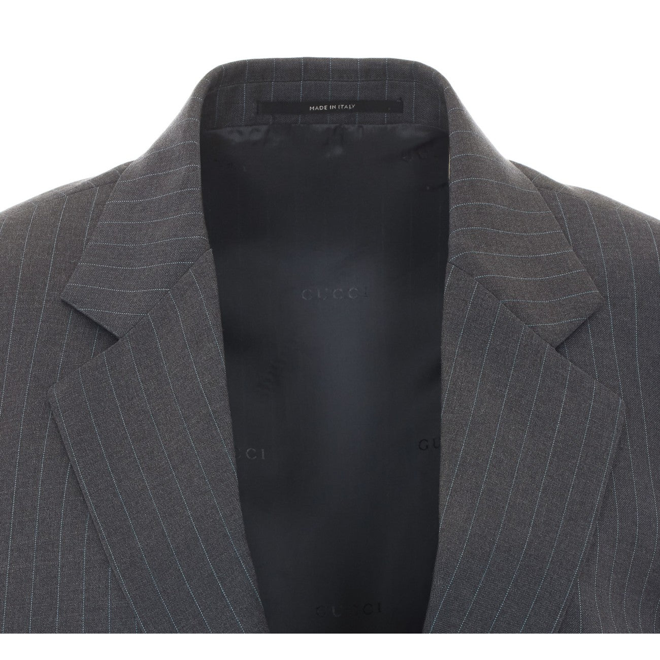 Gucci Women Pinstripe Wool Jacket