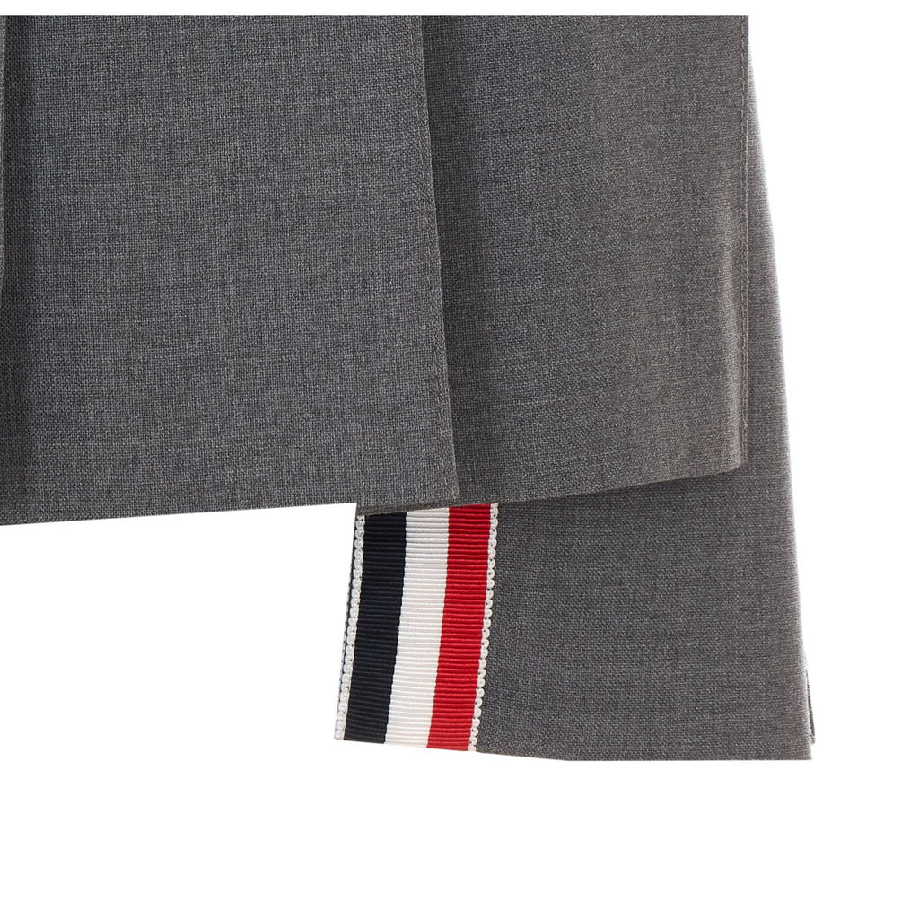 Thom Browne Women Pleated 4-Bar Mini Skirt