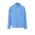 Marni Men Poplin Zip Shirt With Hidden Logo