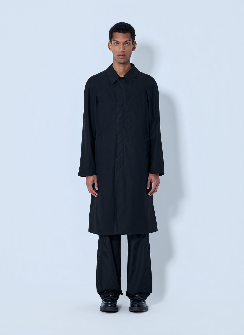 Prada Men Classic Single-Breasted Coat