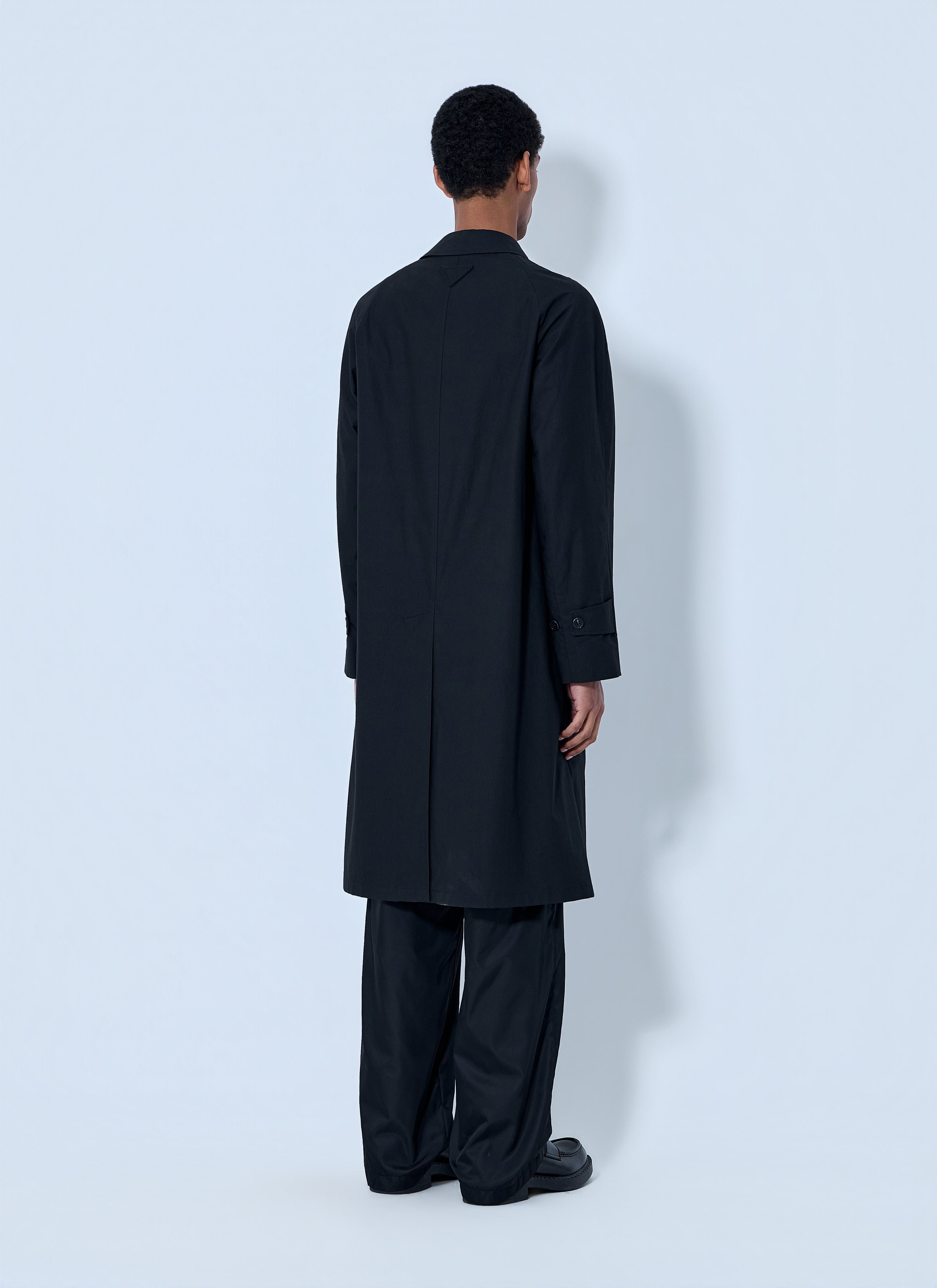Prada Men Classic Single-Breasted Coat