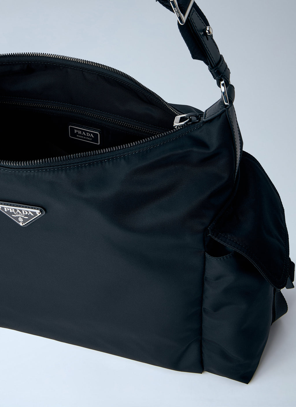 Prada Men Explore In Re-Nylon Crossbody Bag