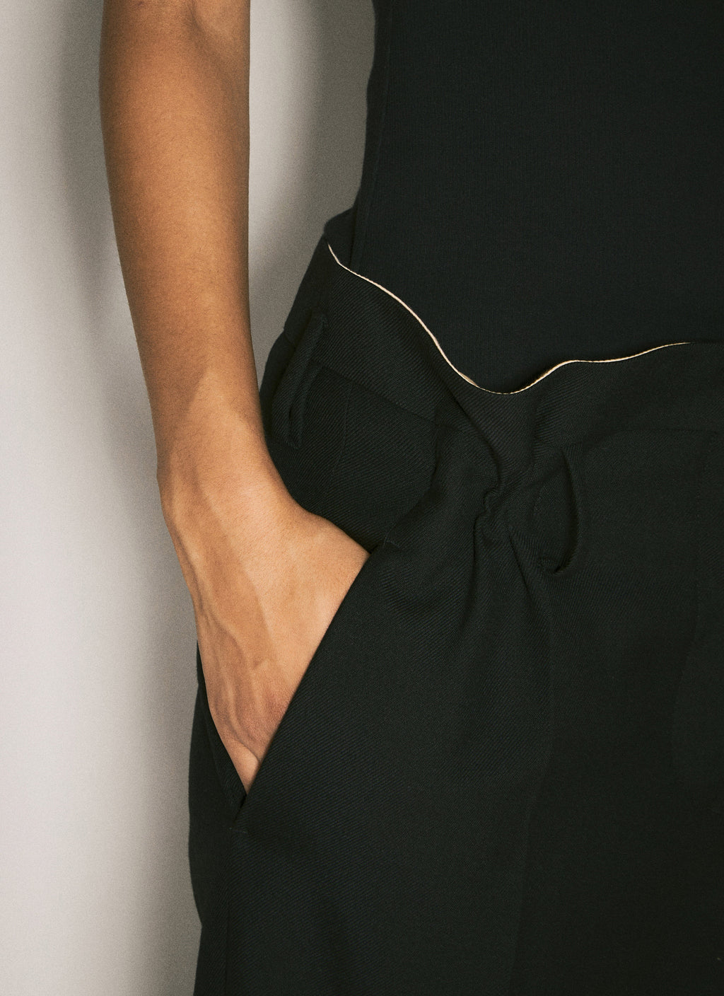 Prada Women Wool Gabardine Pants