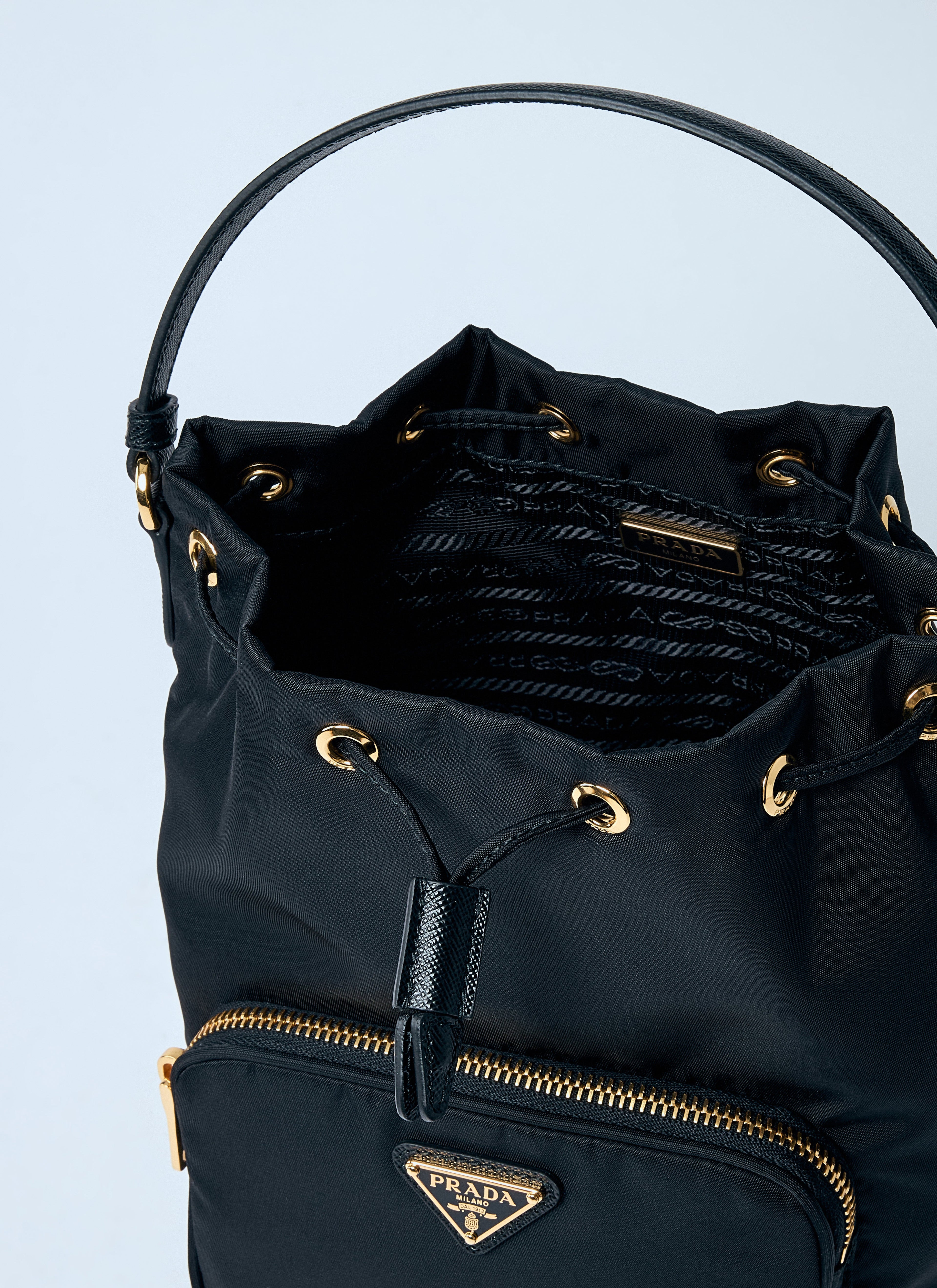 Prada Women Re-Nylon Bucket Bag