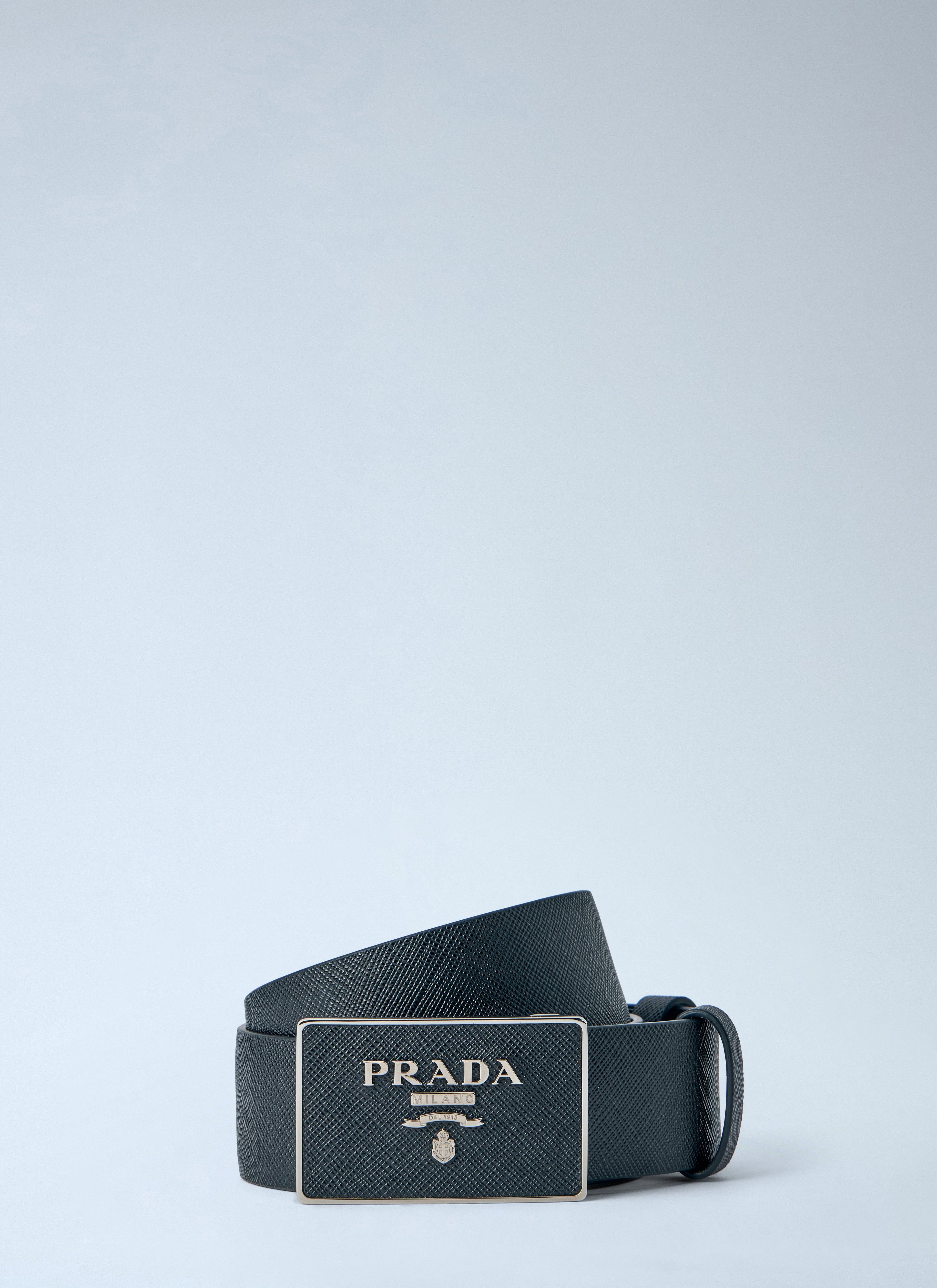Prada Men Saffiano Leather Belt