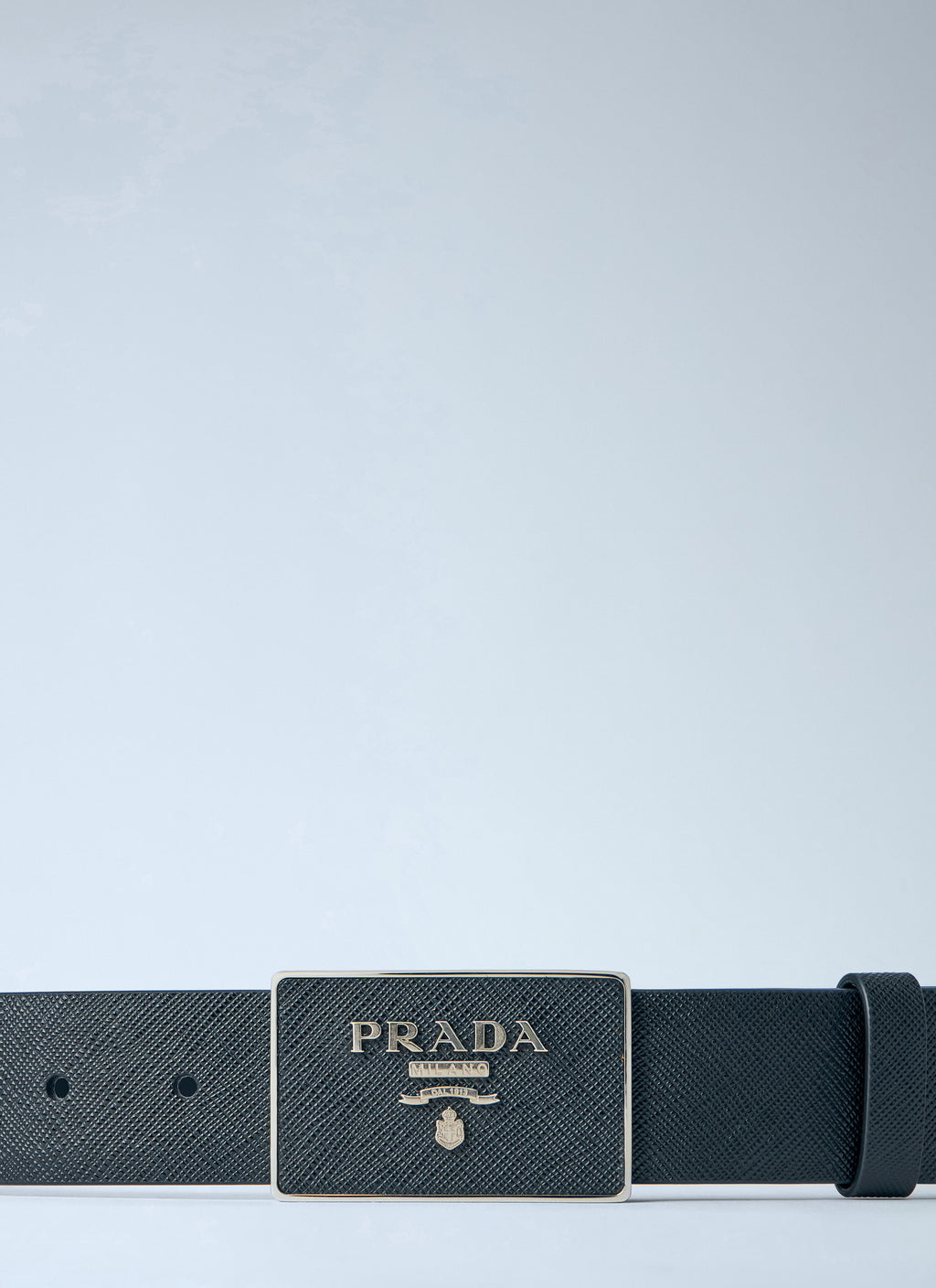 Prada Men Saffiano Leather Belt