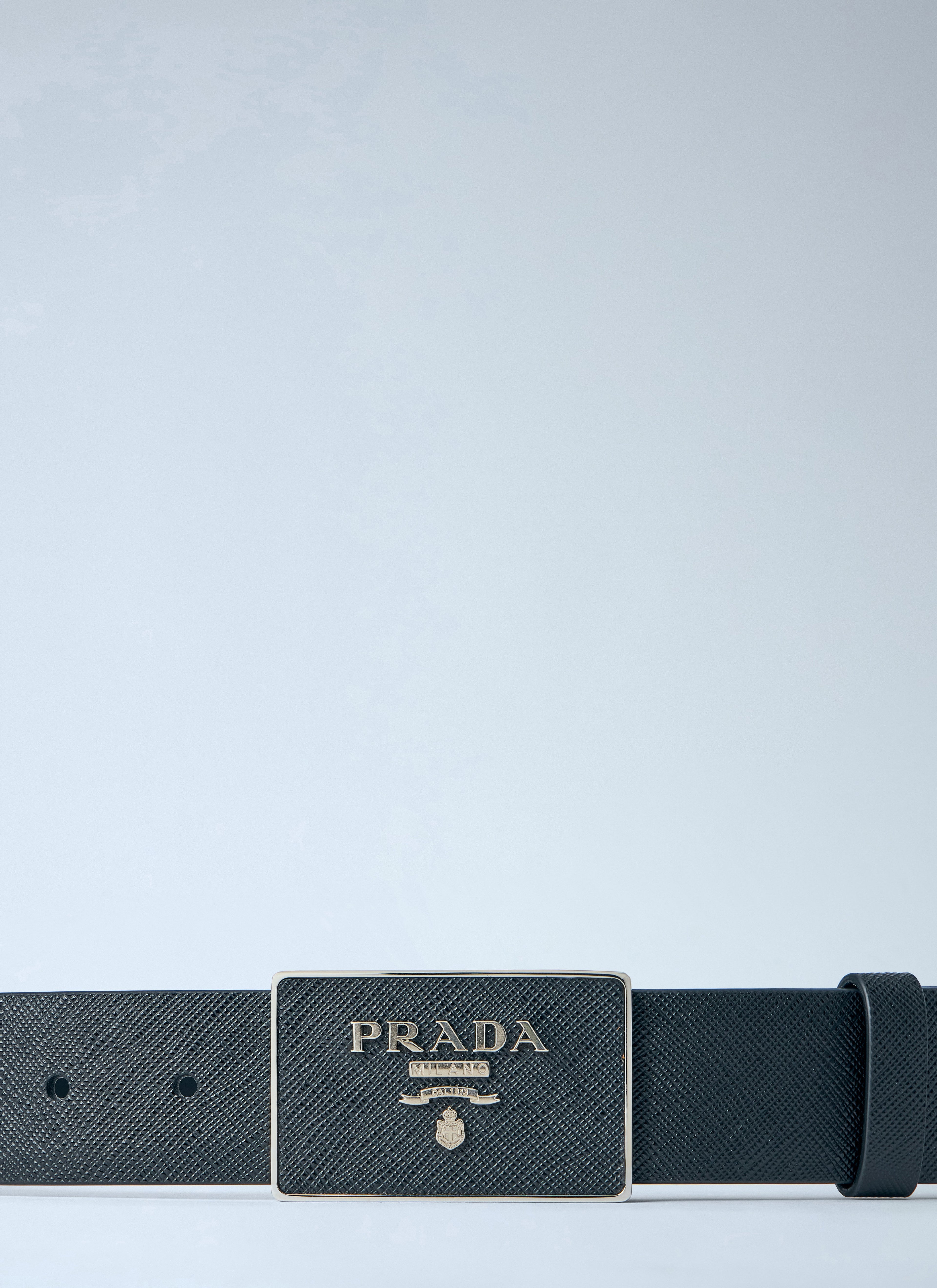 Prada Men Saffiano Leather Belt
