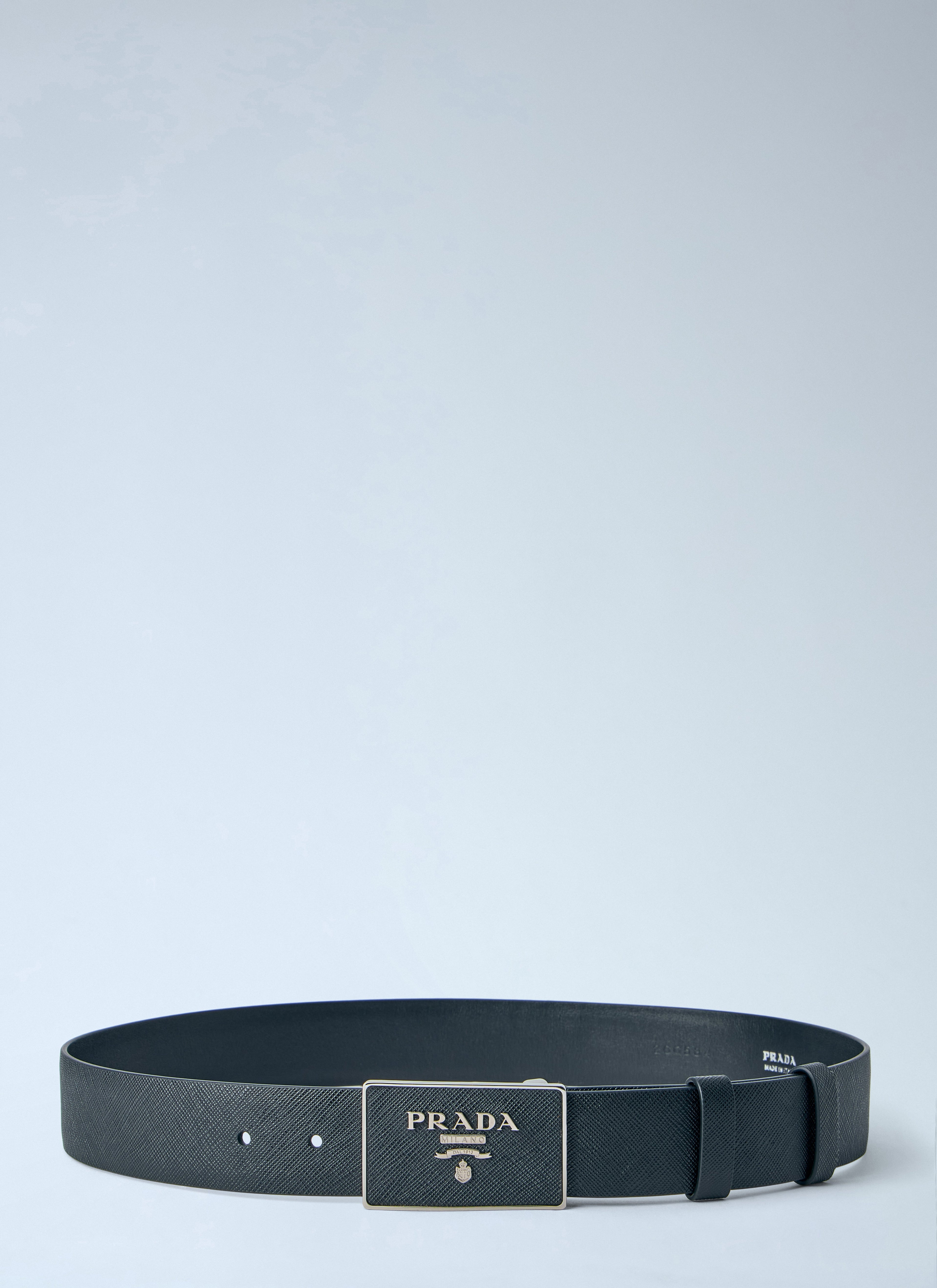 Prada Men Saffiano Leather Belt