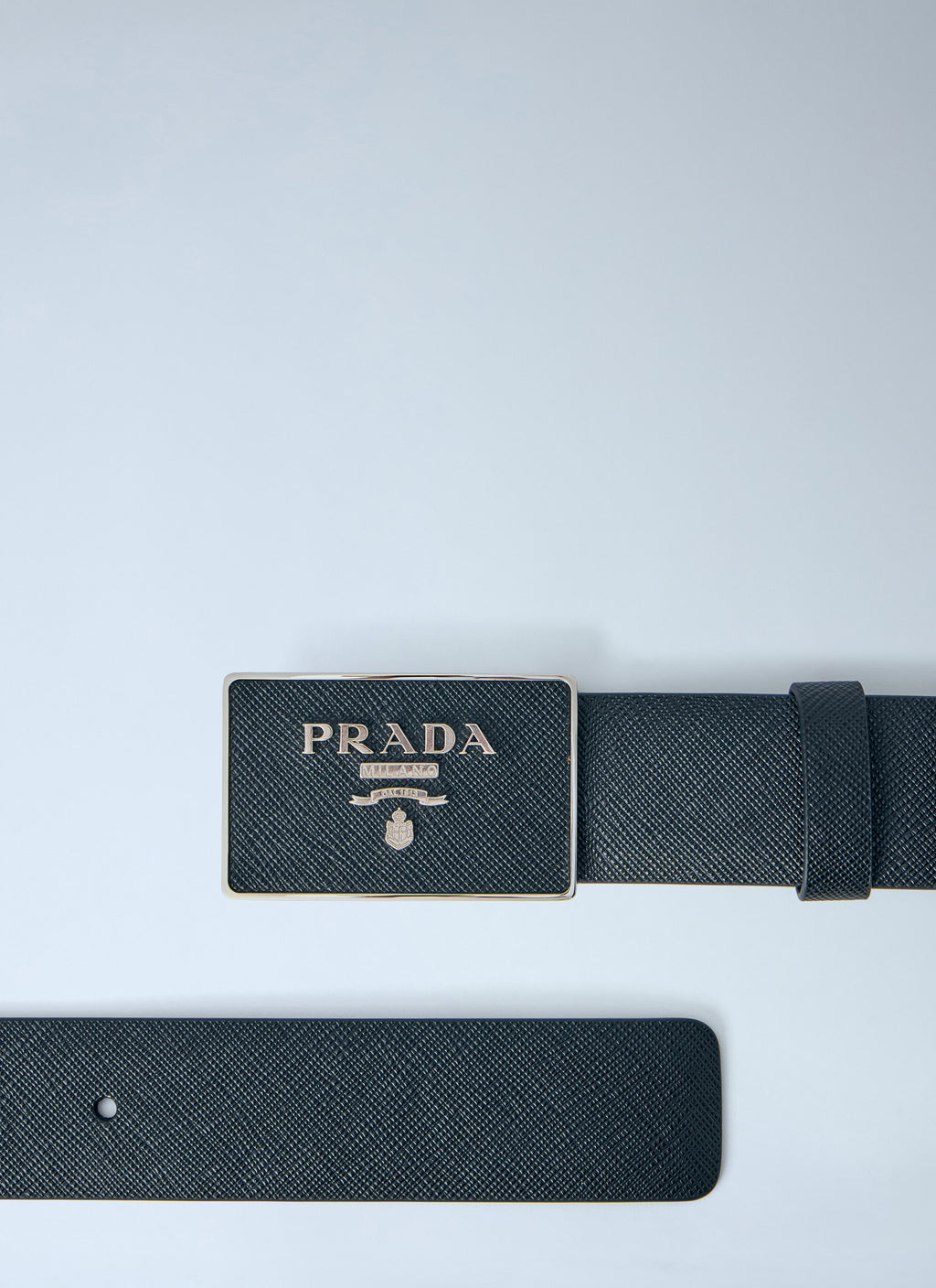 Prada Men Saffiano Leather Belt