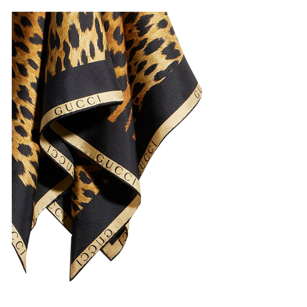 Gucci Women Printed Silk Twill Carre'