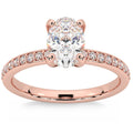 Certified 2 1/4Ct Oval Diamond Engagement Ring 14k Gold Lab Grown