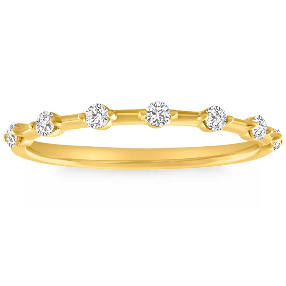 1/4Ct Diamond Ring 14k Gold Lab Grown