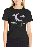 Dreamy Moon & Stars Graphic Tee