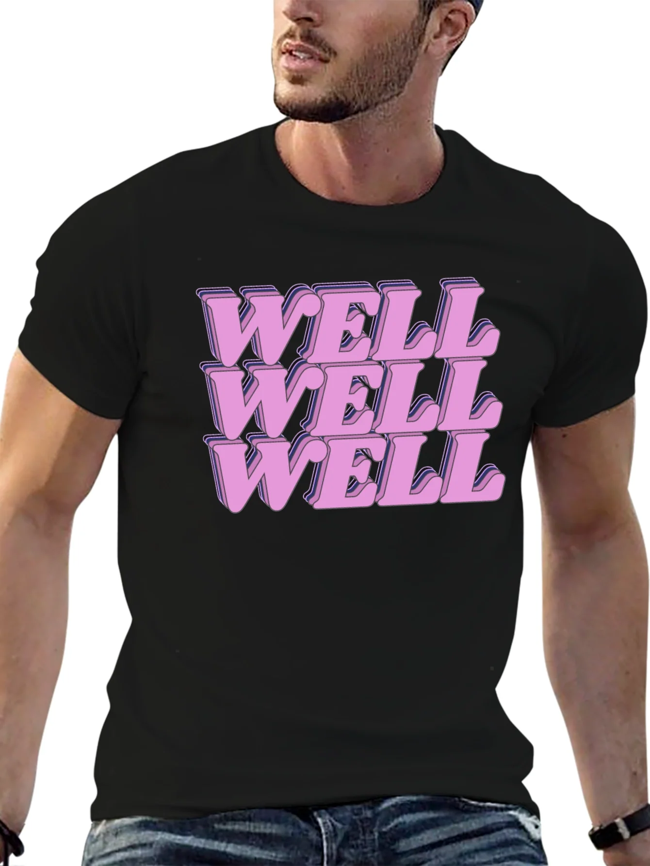 Well Well Well Graphic Print T-Shirt