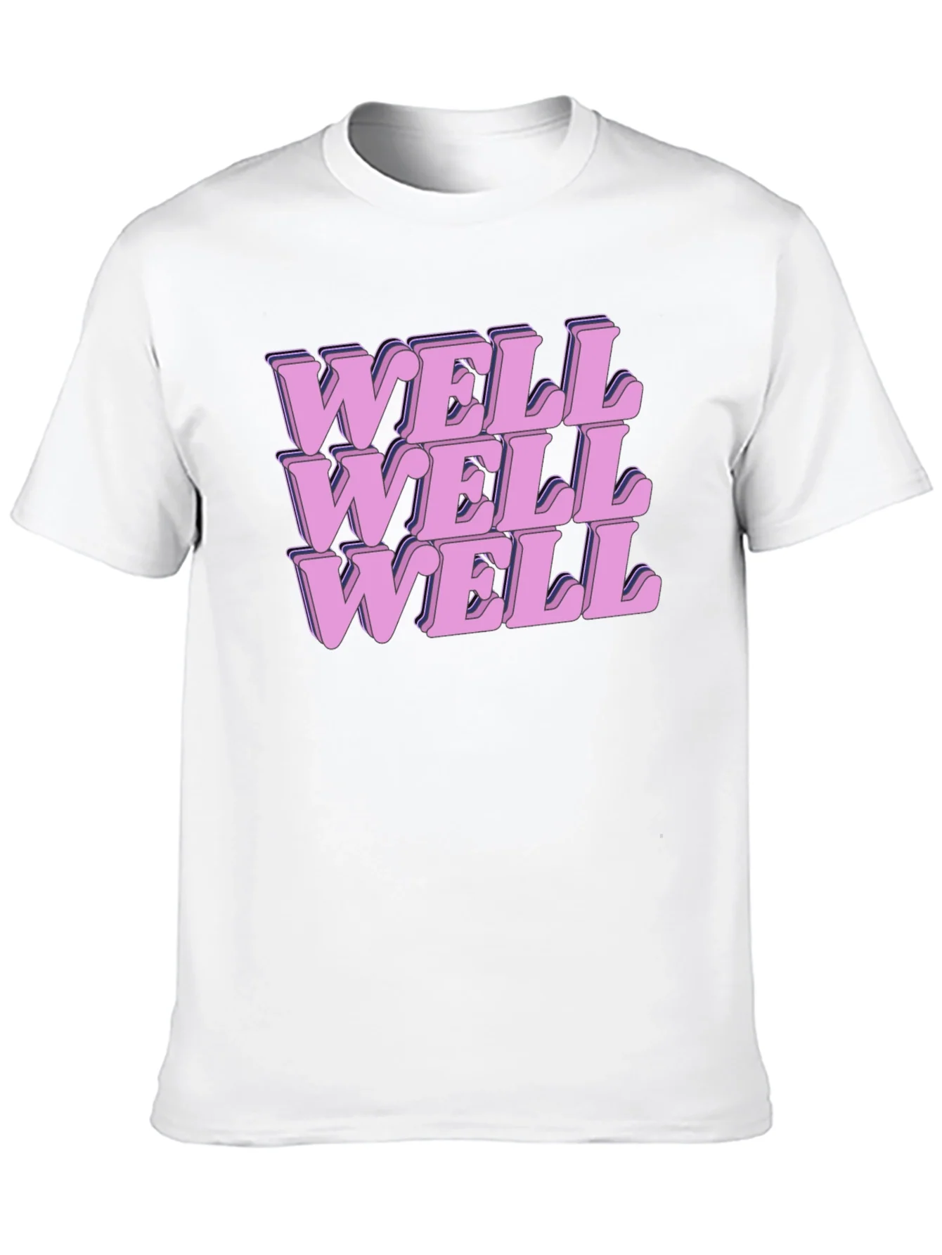 Well Well Well Graphic Print T-Shirt