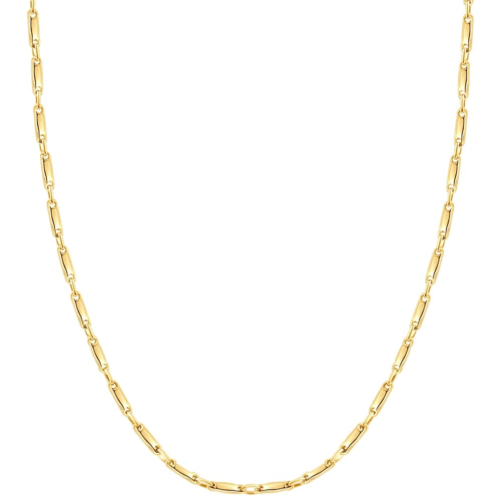14k Yellow Gold Women's 24" Chain Necklace 8.50 Grams 2.5mm Thick