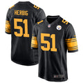 Nick Herbig Pittsburgh Steelers Alternate Jersey - Black