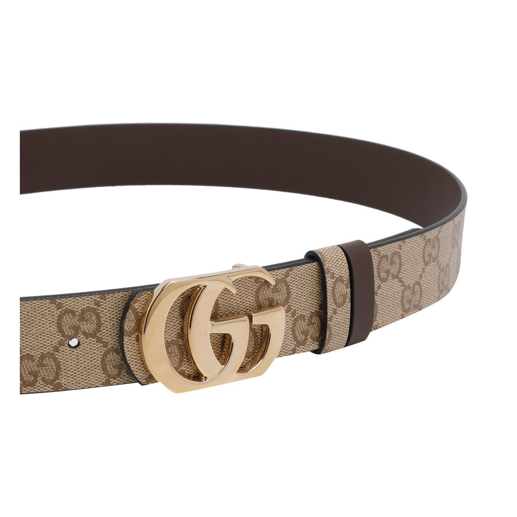 Gucci Men Reversible Gg Marmont Belt