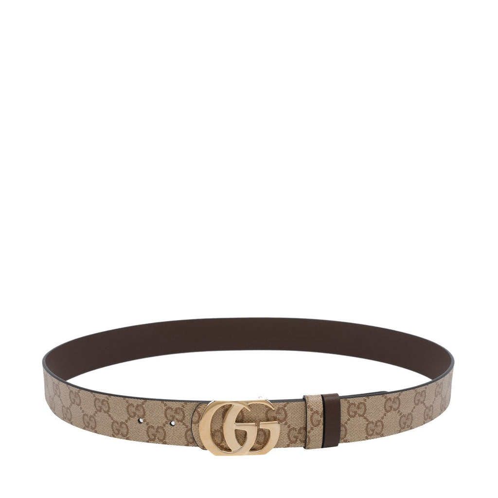 Gucci Men Reversible Gg Marmont Belt