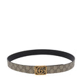 Gucci Men Reversible Gg Marmont Belt