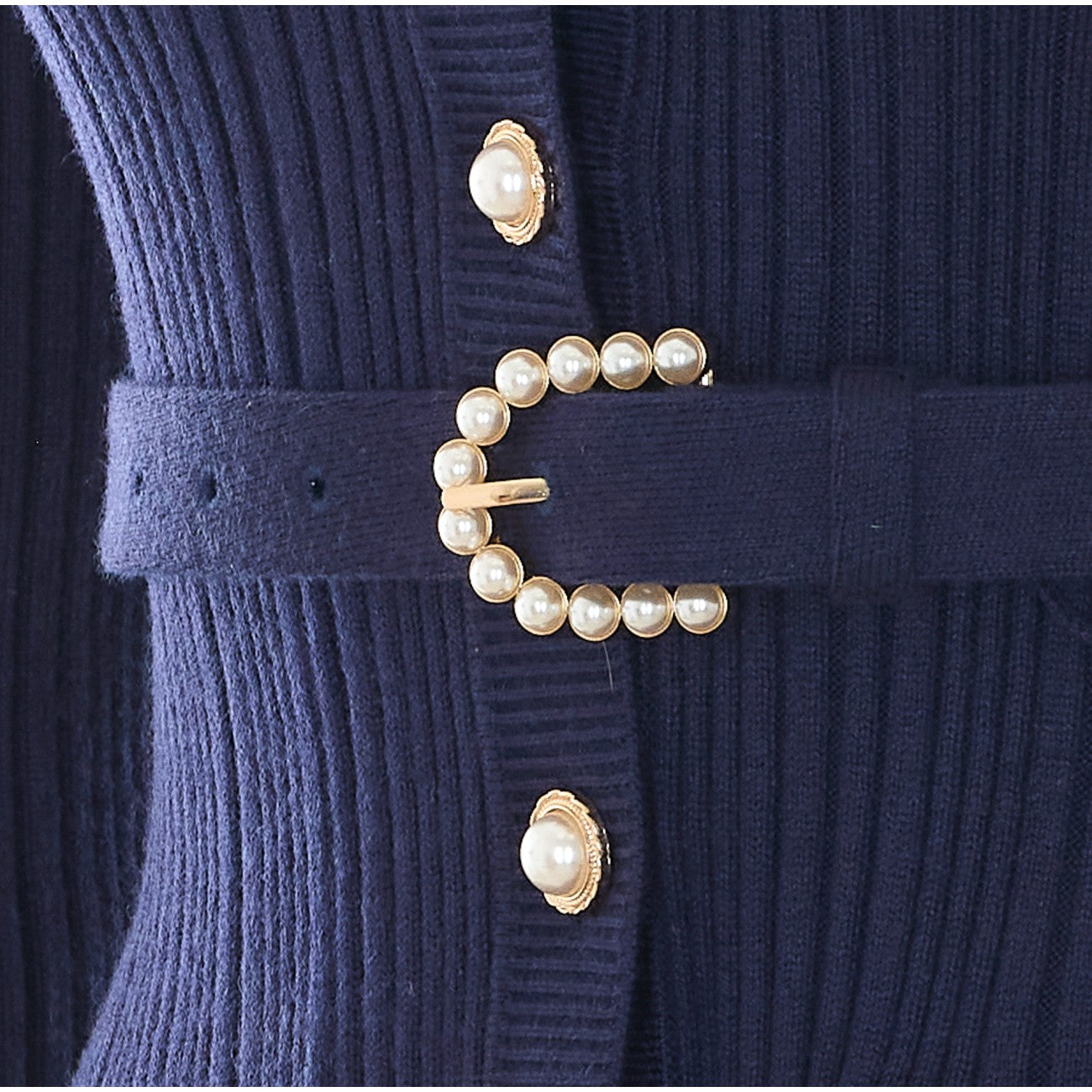 Self Portrait Women Ribbed Knit Cardigan