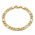 14k Yellow Gold-filled Figaro Link Bracelet (8.5 inch)