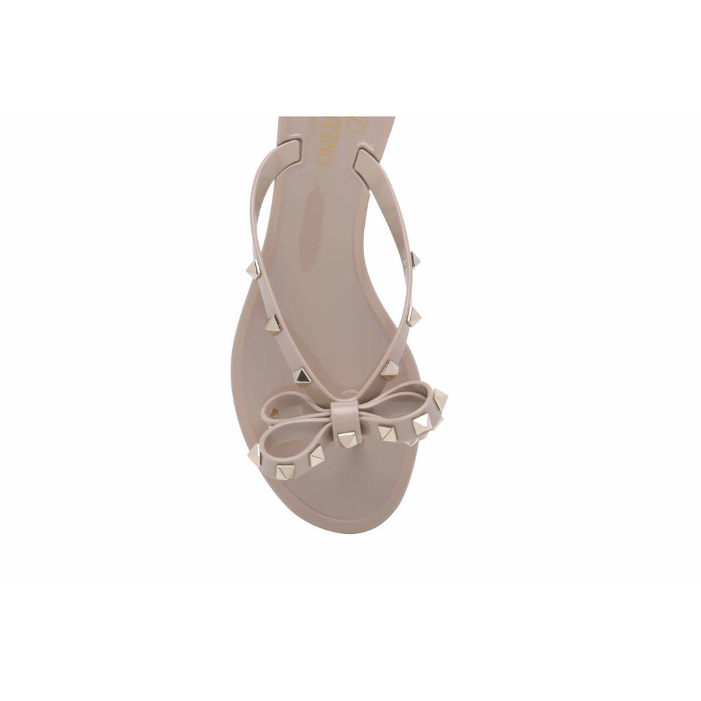 Valentino Garavani Women Rockstud Rubber Flip Flops