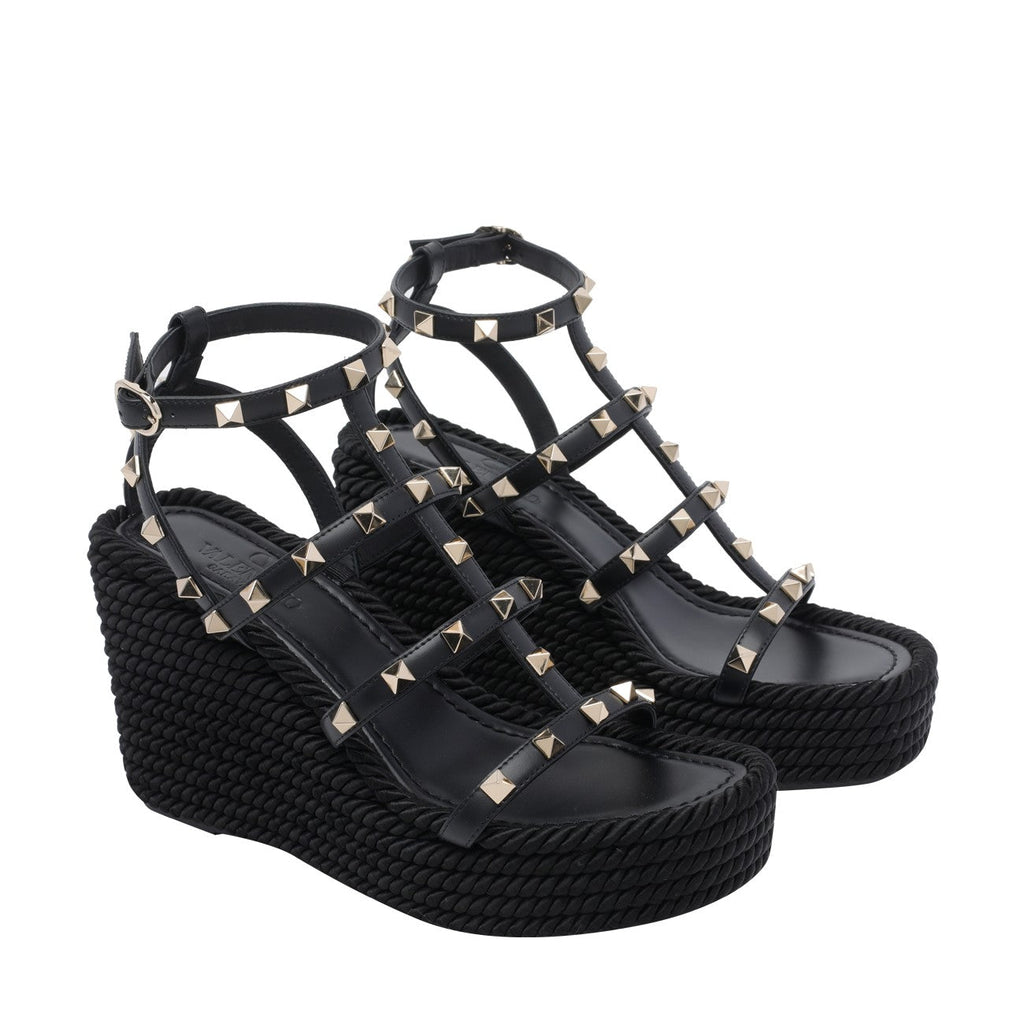 Valentino Garavani Women Rockstud Wedge Sandals