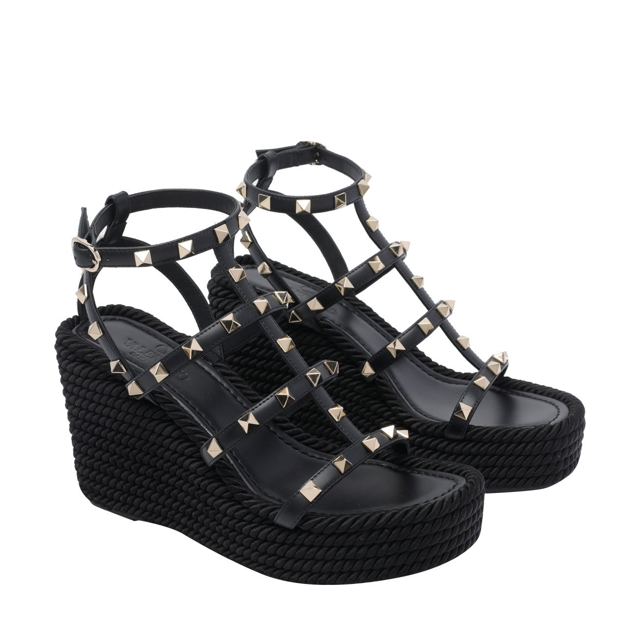 Valentino Garavani Women Rockstud Wedge Sandals