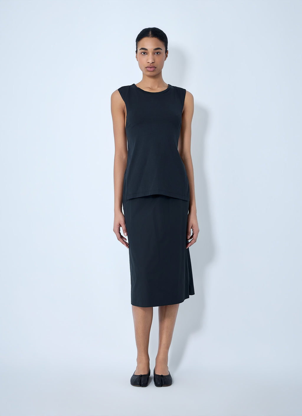 Rier Women Elasticated Waist Midi Skirt