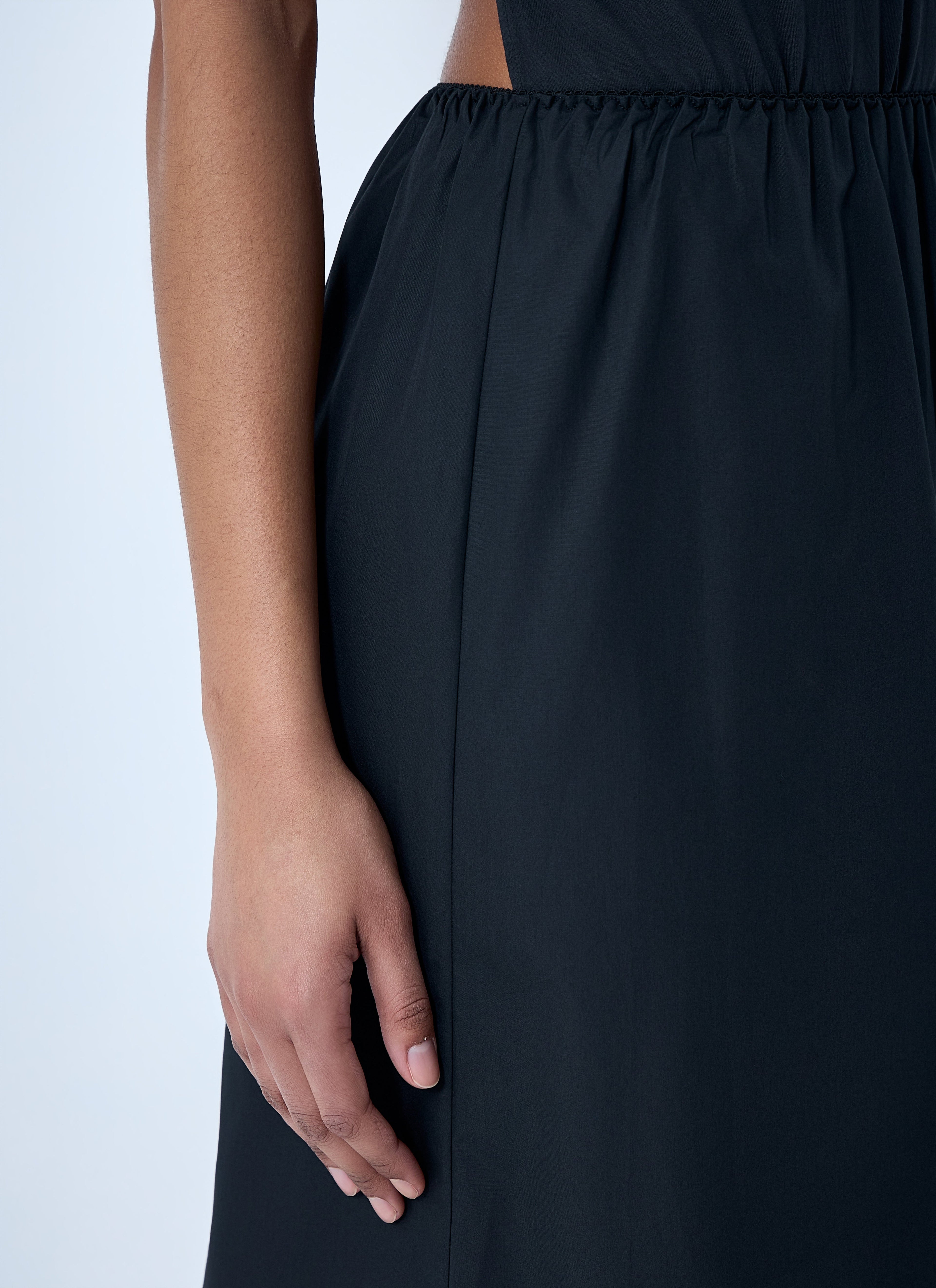 Rier Women Elasticated Waist Midi Skirt