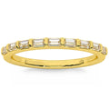 1/3Ct Baguette Cut Wedding Ring Anniversary Band 14k Gold Lab Grown