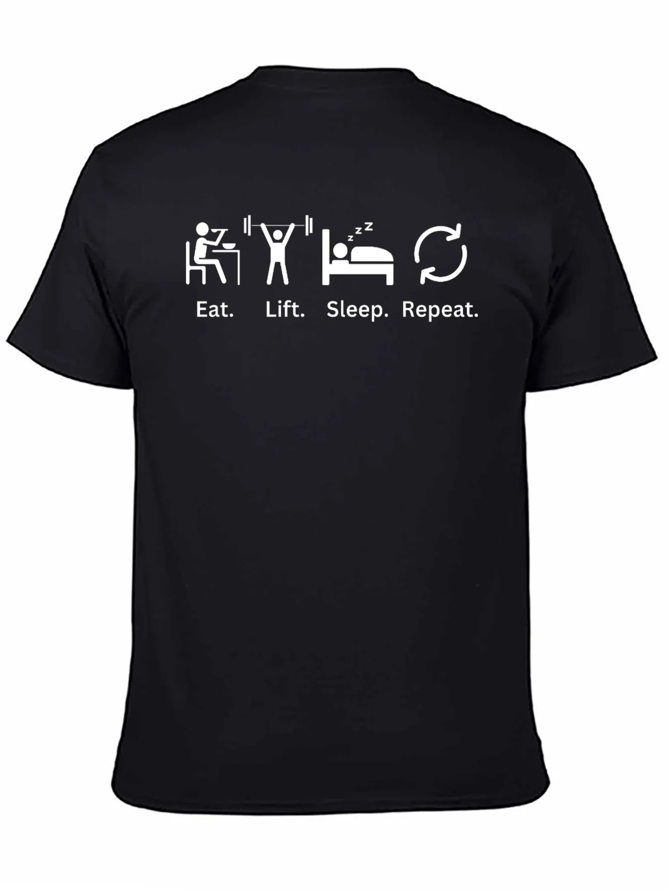 Eat Lift Sleep Repeat Fitness T-Shirt
