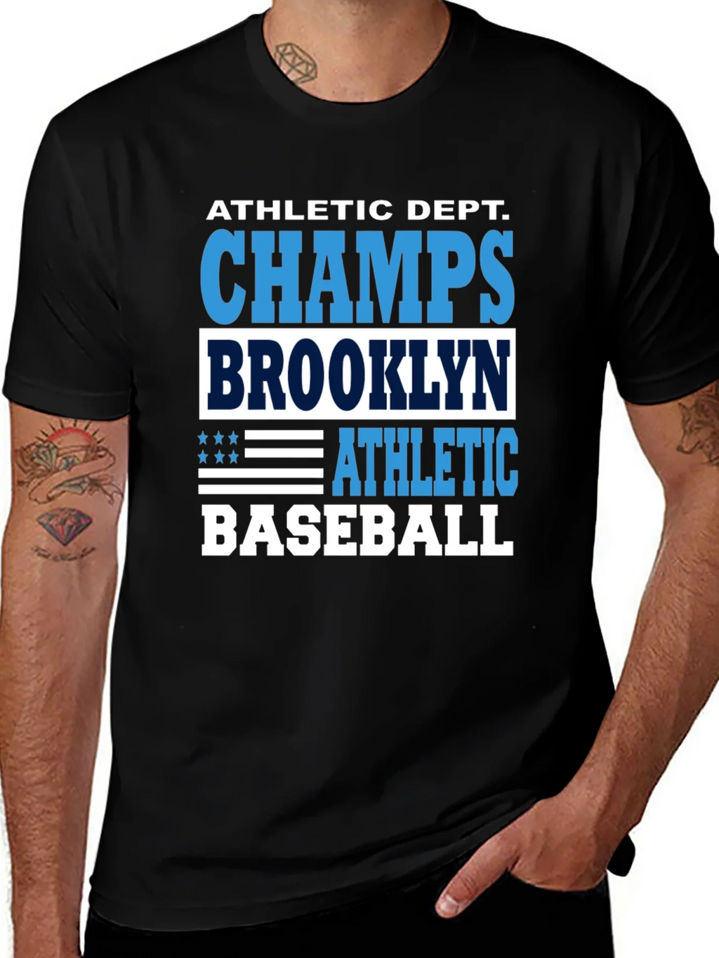 Brooklyn Baseball Champs Graphic T-Shirt