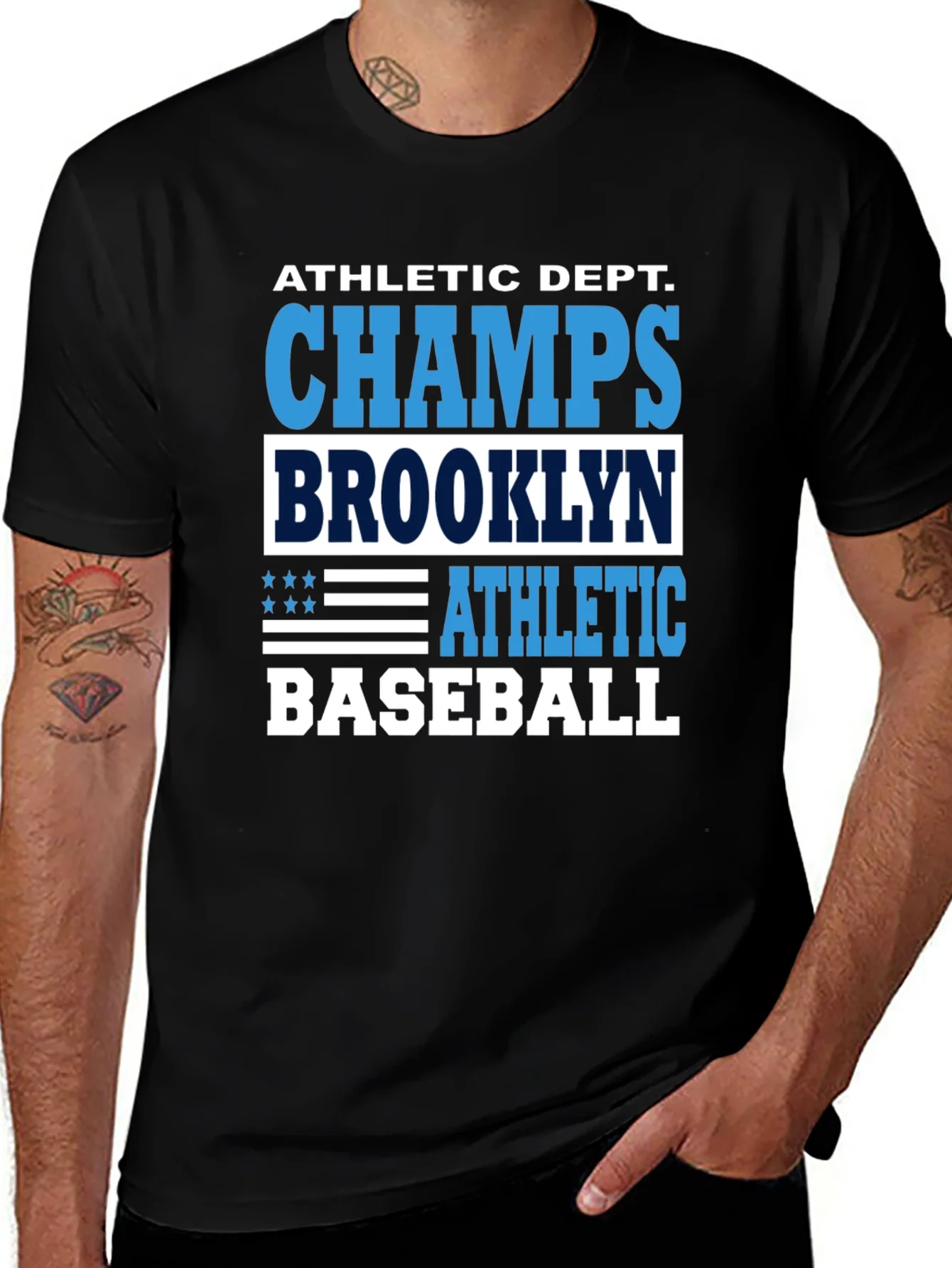 Brooklyn Baseball Champs Graphic T-Shirt